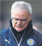  ??  ?? SACKED: Ranieri has left Leicester