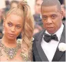  ??  ?? PARENTS Beyonce & Jay Z