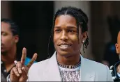  ?? ACIELLE TANBETOVA — THE NEW YORK TIMES ?? Judges in Stockholm found A$AP Rocky guilty of assault.