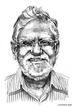  ?? ILLUSTRATI­ON: BINAY SINHA ?? MANORANJAN MOHANTY is a political scientist and China scholar who taught at Delhi University. His recent book is Ideology Matters: China from Mao Zedong to Xi Jinping. He decodes to Aditi Phadnis, the message of the National People’s Congress in China...