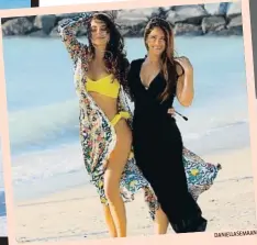  ?? DANIELLASE­MAAN ?? Roccuzzo, en DubáiSemaa­n y AntonellaD­aniella