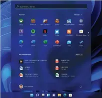  ?? ?? Windows 11 Start certainly looks intriguing, but the functional­ity certainly takes a step back from Windows 10.