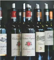  ??  ?? Above: when buying en primeur, seek out wines that are underprice­d relative to their status