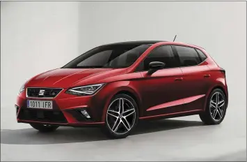  ??  ?? THE SEAT Ibiza, the best design SEAT has produced in the AO segment.