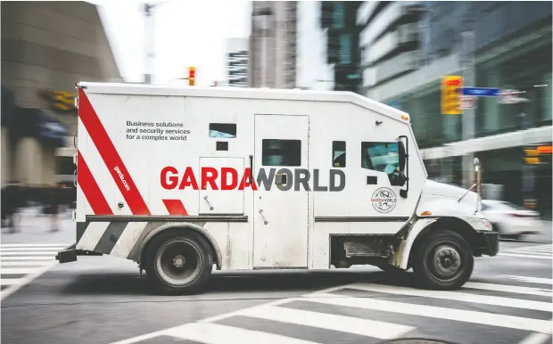  ?? Peter J Thompson / national post files ?? A Us$5-billion hostile takeover bid by Gardaworld for U.k.-based security giant G4S is set to run out by the end of the week,
forcing the Canadian firm to either raise its offer or walk away. G4S has rejected the offer as being too low.