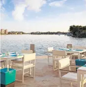  ?? WATERSTONE­RESORT & MARINA ?? Boca Landing Prime Seafood at theWaterst­oneResort & Marina willoffer a three-course prix fixe dinner for Thanksgivi­ng.