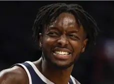  ?? AAron Ontiveroz, The Denver Post ?? The Nuggets’ Jerami Grant kept the focus on the memory of Breonna Taylor during his new conference on Wednesday.