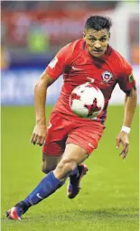  ??  ?? Alexis Sánchez debutó en la selección de Chile cuando apenas tenías 17 años de edad.