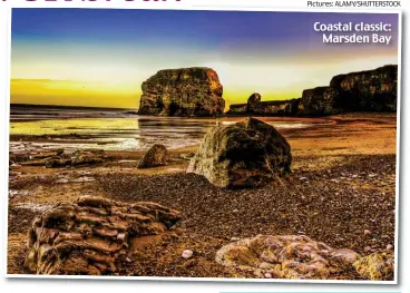  ?? Pictures: ALAMY/SHUTTERSTO­CK ?? Coastal classic: Marsden Bay