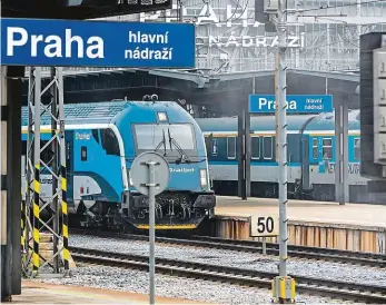  ?? Foto: Petr Topič, MAFRA ?? České dráhy dostaly za provoz během pandemie přes 430 milionů.