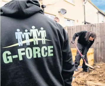  ?? Picture: Scott Harris ?? G-force landscapin­g business is giving those with special needs an opportunit­y to access paid employment through its new initiative