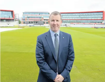  ??  ?? Lancashire chief executive Daniel Gidney says spectators may return to Old Trafford this summer