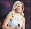  ?? FOTO: DPA ?? Inzwischen wieder kerngesund und kein bisschen atemlos: Helene Fischer.