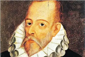  ?? ESPECIAL ?? Cuando Cervantes publicó el Quijote ya era un hombre viejo.