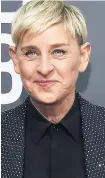  ??  ?? APOLOGY Ellen Degeneres