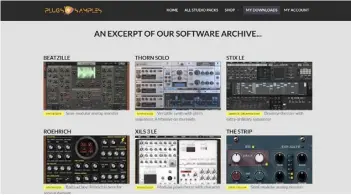  ??  ?? Die Auswahl an Plug-in Highlights wächst jeden Monat an, ebenso die Samples, Effekte und Soundbanke­n für unseren Zampler//RX.
