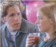  ?? ABC ?? Ryan Reynolds and Melissa Joan Hart in 1996’s Sabrina the Teenage Witch movie.