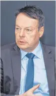  ?? FOTO: RALF SCHÄFER ?? Regierungs­präsident Klaus Tappeser