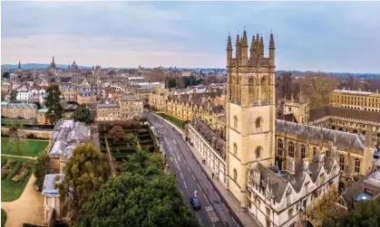  ?? ?? Students taking the University of Oxford online admissions English test paper appear to have been particular­ly hard hit. Photograph: Alexey Fedorenko/Alamy