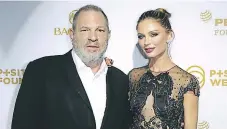  ??  ?? ENTÉRESE Harvey Weinstein estuvo nueve años casado con Georgina Chapman, con quien tuvo dos hijas.