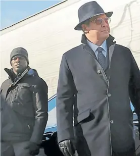  ??  ?? Raymond Reddington. El personaje pensado a la medida de Spader.