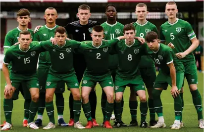  ?? SPORTSFILE ?? A new dawn: Republic of Ireland Under 17 manager Colin O’Brien recently picked a squad of players that had no connection to a club in England