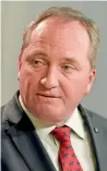  ?? AFP ?? Barnaby Joyce renounces his New Zealand citizenshi­p amid sheep jokes, Hollywood taunts and conspiracy theories. —