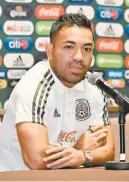  ??  ?? Marco Fabián vuelve al equipo nacional tras el Mundial.