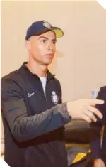  ?? ?? Cristiano Ronaldo ofreció disculpas a la afición, tras lesionarse.