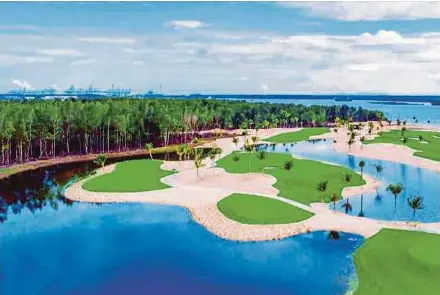  ?? FOREST CITY GOLF RESORT PIC COURTESY OF ?? Forest City Golf Resort offers three courses, with the first course equipped with 18 holes.