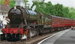  ?? ?? WD ‘Austerity’ 2-10-0 No. 3672 Dame Vera Lynn at Grosmont. NYMR