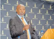  ?? /Freddy Mavunda ?? Inflation: Governor Lesetja Kganyago says the Reserve Bank has room to move if inflation is persistent­ly under target.