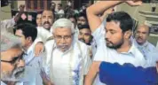  ?? PTI FILE ?? TJAC chairman M Kodandaram was recently arrested at a protest to address the failures of the TRS government.