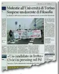  ?? ?? La vicenda
Il Corriere Torino, il 9 febbraio, ha riportato la sospension­e di Vercellone