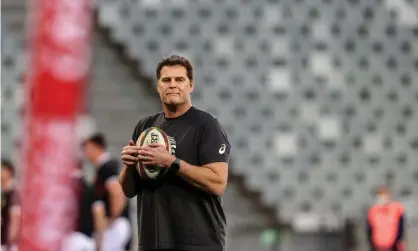  ?? Photograph: Dan Sheridan/Inpho/Shuttersto­ck ?? Rassie Erasmus, South Africa’s director of rugby, has used Twitter to criticise the British & Irish Lions’ following the first Test in Cape Town on Saturday.