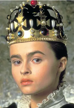  ??  ?? NINE DAYS: Helena Bonham Carter as shortlived queen Lady Jane