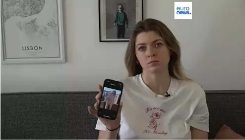  ?? ?? Julia, une étudiante et mannequin belge, a été victime de deepfake.