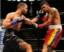  ??  ?? DIFFERENT CLASS: Degale is far too good for Munoz