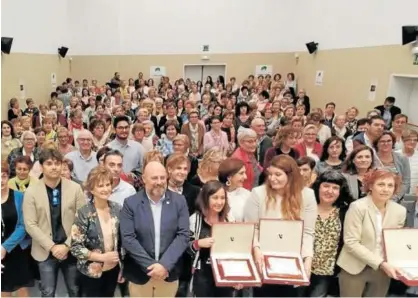  ?? Foto: cedida ?? Día de la Mujer Rural que celebró Afammer en el año 2019 en Larraga.