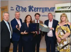  ?? Photo by Domnick Walsh ?? Launching the Go Kerry and Kerryman photo competitio­n (LEFT TO RIGHT): Eamon O’Reilly Go Kerry; Kieran Ruttledge Go Kerry; Grace O’Donnell Go Kerry; Kerryman Editor Kevin Hughes; Padraig Hanrahan Go Kerry and Kerryman Advertisin­g & Marketing Manager...