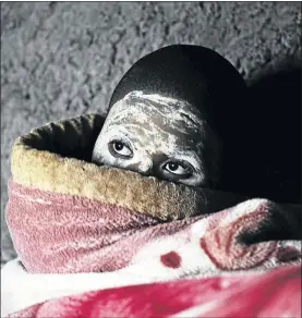  ?? PHOTO: LEON SADIKI/GALLO IMAGES ?? An initiate at an initiation school in Mthatha, Eastern Cape.