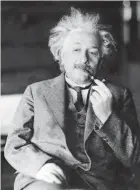  ??  ?? Albert Einstein