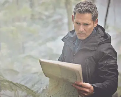  ?? ?? Eric Bana returns as federal police officer Aaron Falk in the new movie The Dry 2: Force of Nature.