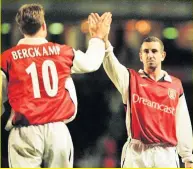  ??  ?? HIGH-BURY Nigel Winterburn in his Arsenal heyday