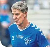  ??  ?? Richard Gough was back in the old routine