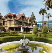  ?? Foto: Verena Wolff, tmn ?? Das Winchester Mystery House ist eine der Sehenswürd­igkeiten im Sili‰ con Valley, die nichts mit Tech zu tun haben.