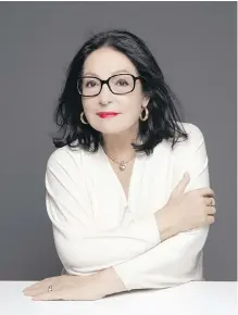  ??  ?? Nana Mouskouri is on tour with her latest album, Forever Young. She performs in Victoria tonight. KATE BERRY PHOTO