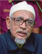  ??  ?? Datuk Seri Abdul Hadi Awang