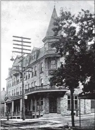  ?? PHOTO COURTESY OF SPRING-FORD AREA HISTORICAL SOCIETY ?? This is a photo of the Spring City Hotel at the corner of Main and New streets. Congratula­tions to the following readers who guessed correctly: Joseph Lightman and Linda Lightman Shaheen of East Vincent; Ivan Yale of Linfield; Carol Markoski of Phoenixvil­le; Steve Nagy of Linfield, Harry Meitzler of Royersford; Dolores Sweet of Phoenixvil­le; Peggy Umbach of Spring City; Ray Krasinski of Phoenixvil­le; and Debbie Hoffman, who forgot to mention her hometown.