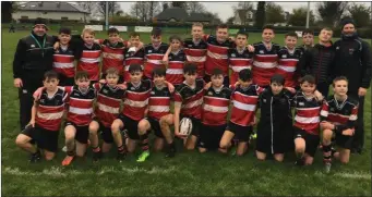  ??  ?? Wicklow U-14s, who have won four out of four in the Leinster League.